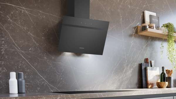 Siemens LC65KDK60 iQ100 Wandesse 60 cm Klarglas schwarz bedruckt
