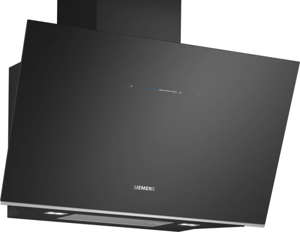 Siemens LC91KLT60 iQ700 Wandesse 90 cm Klarglas schwarz bedruckt