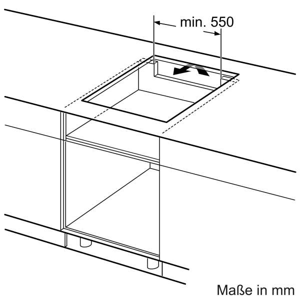 BOSCH PIF695HC1E Serie 6 Induktionskochfeld 60 cm Schwarz, Mit Rahmen aufliegend