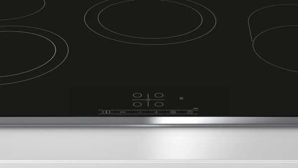 BOSCH PKH845BB1D Serie 4, Elektro-Kochfeld, 80 cm, Schwarz, Mit Rahmen aufliegend