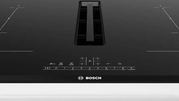 BOSCH PVQ895F25E Serie 6 Kochfeld mit Dunstabzug (Induktion) 80 cm Mit Rahmen aufliegend