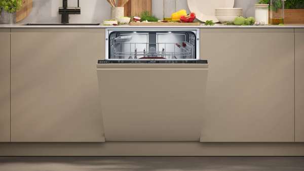 NEFF S197EB802E N 70 Geschirrspüler vollintegrierbar 60 cm VarioScharnier für besondere Einbausituationen