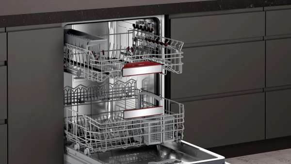 NEFF S197EB802E N 70 Geschirrspüler vollintegrierbar 60 cm VarioScharnier für besondere Einbausituationen