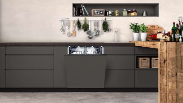 NEFF S199YB801E N 90 Geschirrspüler vollintegrierbar 60 cm VarioScharnier für besondere Einbausituationen