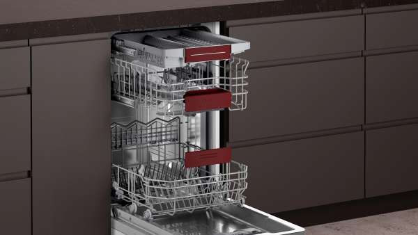 NEFF S857YMX03E N 70 Geschirrspüler vollintegrierbar 45 cm