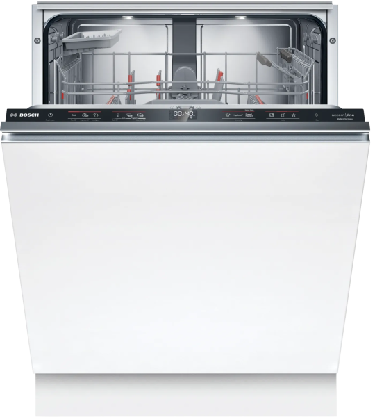 BOSCH SBV6ZB806E Serie 6, Vollintegrierter Geschirrspüler, 60 cm, XXL
