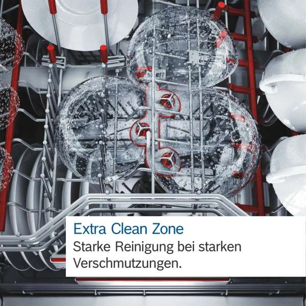 BOSCH SBV6ZB806E Serie 6, Vollintegrierter Geschirrspüler, 60 cm, XXL