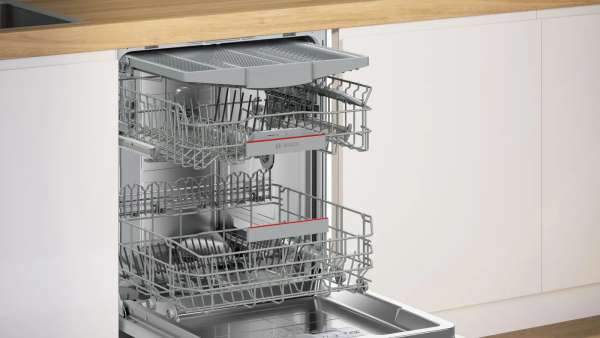 BOSCH SMH6YCX02E Series 6, vollintegrierbarer Geschirrspüler, 60 cm,