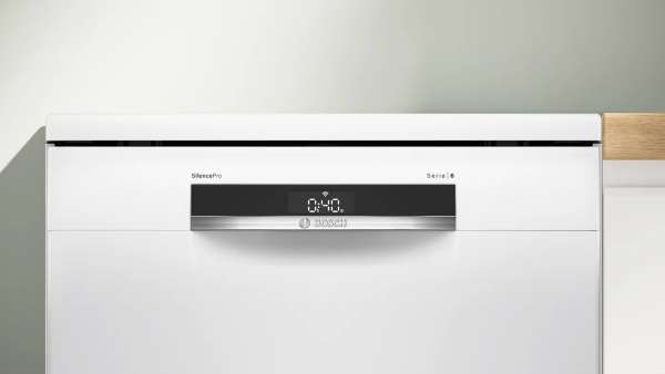 BOSCH SMS6ECW11E Serie 6 Freistehender Geschirrspüler 60 cm Weiß