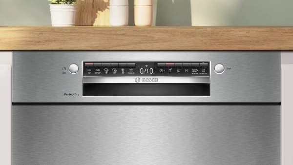BOSCH SMU6ZCS17E Serie 6 Unterbau-Geschirrspüler 60 cm Gebürsteter Stahl