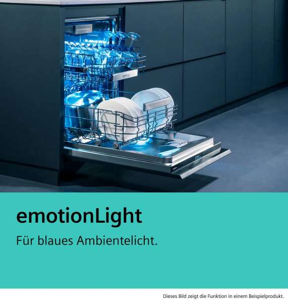 Siemens SN95EX12CE iQ500 Vollintegrierter Geschirrspüler 60 cm varioScharnier für besondere Einbausituationen