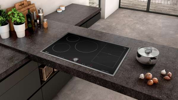 Neff TMK5821 (T58BT21N0K + Z943SE0) - 80 cm, Induktion, TwistPad und Kochgeschirr-Set (3-teilig)