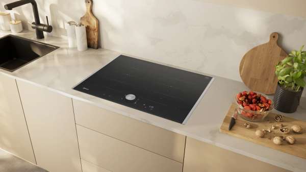 NEFF T67TTX4L0 N 90 Induktionskochfeld 70 cm Schwarz, Mit Rahmen aufliegend
