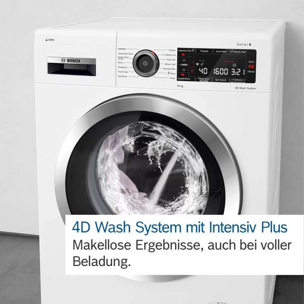 BOSCH WGB244070 Serie 8 Waschmaschine, Frontlader 9 kg 1400 U/min.