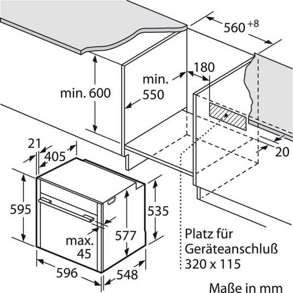 Neff B15CR22N1, N 70, Einbau-Backofen, 60 x 60 cm, Edelstahl BCR1522N