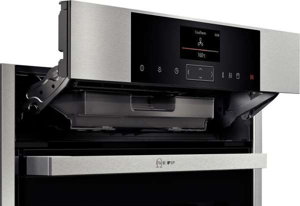 Neff BFS4524N A+ Ein­bau-Dampf­back­ofen, Sen­sor-Tas­ten, edelstahl, selbst­rei­ni­gend B45FS24N0 , EEK: A+