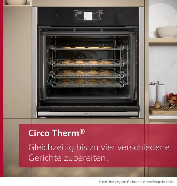 NEFF B69VS3AY0 N 90 Einbau-Backofen mit Dampfunterstützung 60 x 60 cm Flex Design