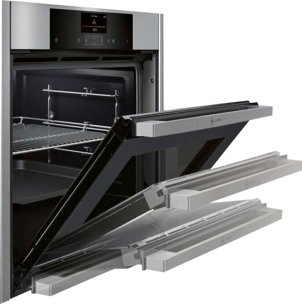 Neff BCR4522N A+ Ein­bau-Back­ofen Sen­sor-Tas­ten in Edelstahl (B45CR22N0) A+ 12 Programme
