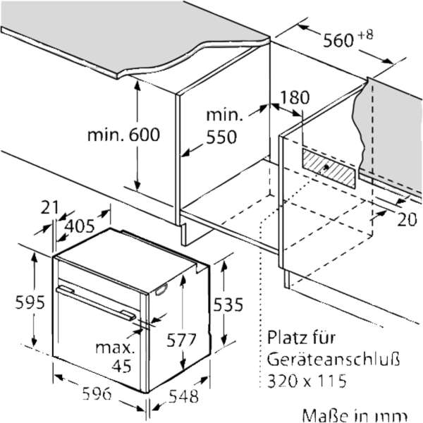 Neff BCR4522N A+ Ein­bau-Back­ofen Sen­sor-Tas­ten in Edelstahl (B45CR22N0) A+ 12 Programme