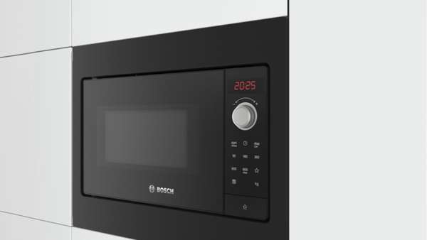 BOSCH BFL523MB3F Serie 2 Einbau-Mikrowelle Schwarz
