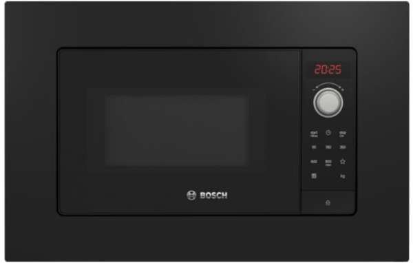Bosch BFL623MB3 Einbau-Mikrowelle, 38 x 60 cm, 800 W, Türanschlag Links, AutoPilot 7, Reinigungsunte