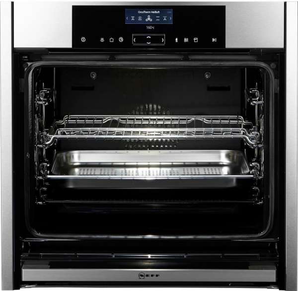 Neff Backofen BFS4522N Fullsteam Dampfbackofen EasyClean Slide und Hide B45FS22N0