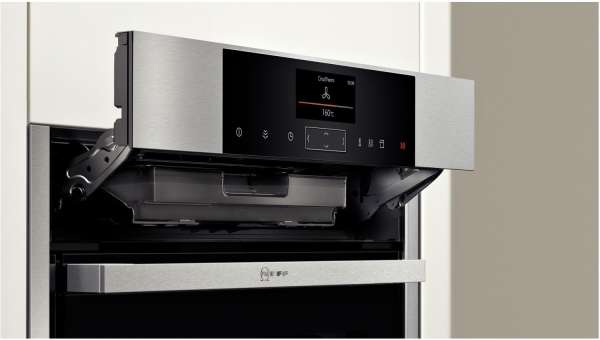 Neff Backofen BFS4522N Fullsteam Dampfbackofen EasyClean Slide und Hide B45FS22N0