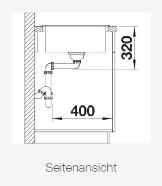 BLANCO 517561 ZIA XL 6 S PuraDur Spüle Silgranit o.AF. weiss
