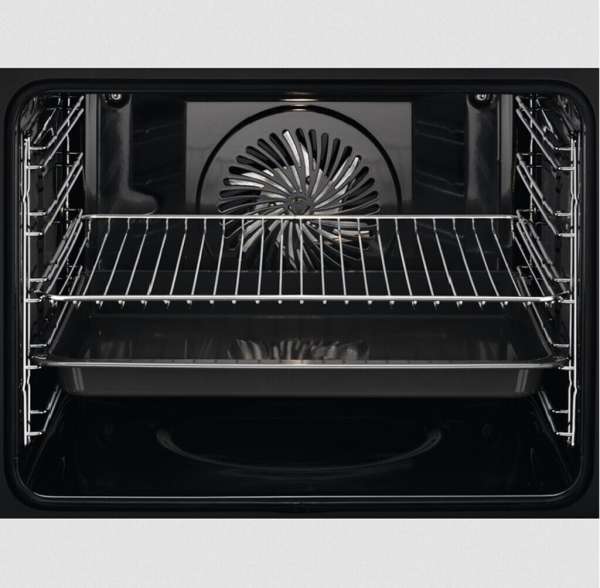 AEG BPB335060M 6000 SurroundCook®, Einbaubackofen, Pyrolytische Selbstreinigung, Edelstahl mit Antifingerprint