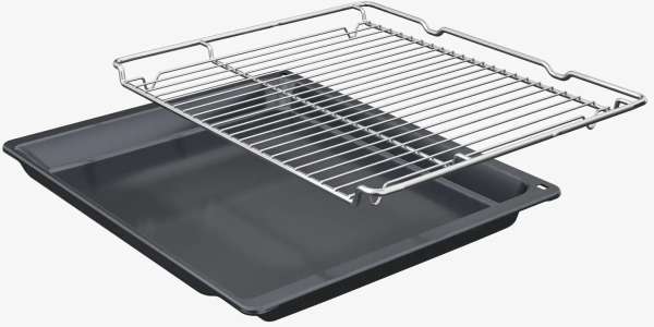 BOSCH CMG7761B1 Serie 8 Einbau-Kompaktbackofen mit Mikrowellenfunktion 60 x 45 cm Schwarz