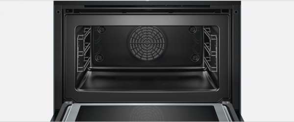 BOSCH CMG7761B1 Serie 8 Einbau-Kompaktbackofen mit Mikrowellenfunktion 60 x 45 cm Schwarz