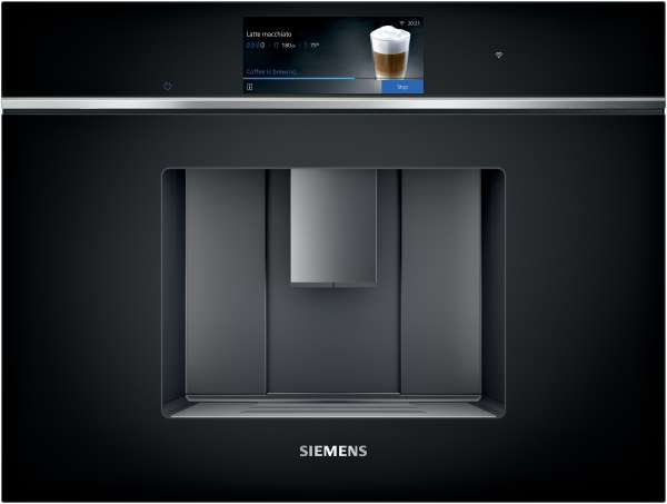 Siemens CT718L1B0 Einbau-Kaffeevollautomat: TFT-Touchdisplay, aroma Select & coffee World für individuelle Kaffeekreationen