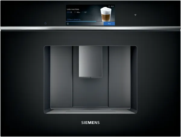 Siemens CT718L1B0 Einbau-Kaffeevollautomat: TFT-Touchdisplay, aroma Select & coffee World für individuelle Kaffeekreationen