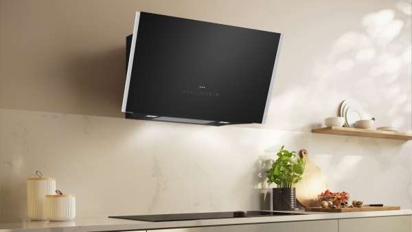 NEFF D98IPT2S0 N 90 Wandesse 90 cm Klarglas schwarz bedruckt