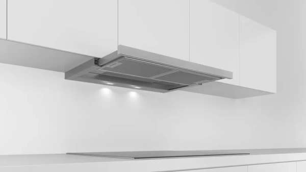 BOSCH DFM094W52 2 90 cm eingebaute teleskophaube - grau metallisiert