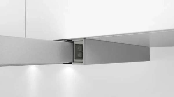 BOSCH DFM094W52 2 90 cm eingebaute teleskophaube - grau metallisiert