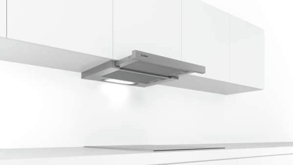 Bosch DFT63AC50 Serie 4 Flachschirmhaube, 60 cm, Silber