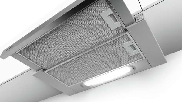 Bosch DFT63AC50 Serie 4 Flachschirmhaube, 60 cm, Silber