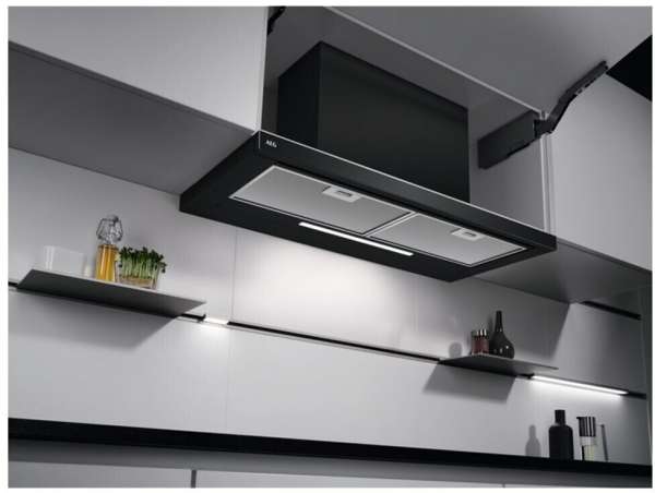 AEG DPK5960B 5000 EXTRACTOR, 5000 FLACHSCHIRMHAUBE, 90 CM, SCHWARZ