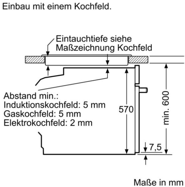 NEFF E1CCD2AN1 Einbau Elektro-Herd edelstahl / A, ECB1622i