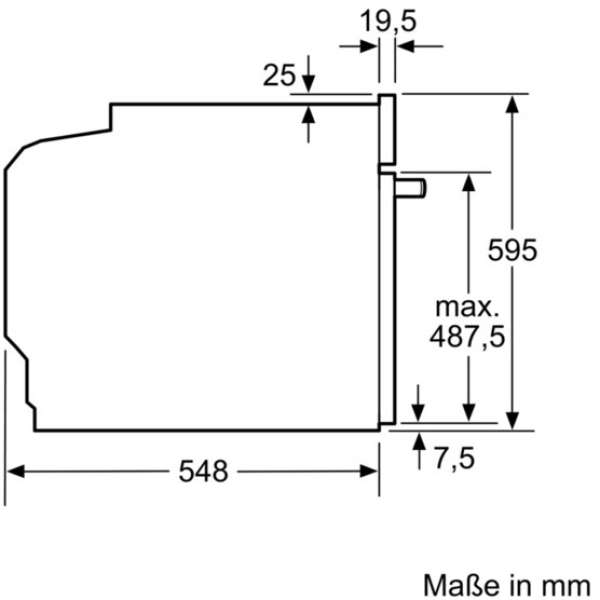 NEFF E1CCD2AN1 Einbau Elektro-Herd edelstahl / A, ECB1622i