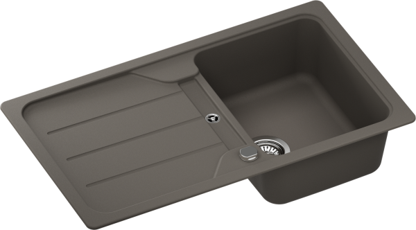 SCHOCK FOMD100AGAS Formhaus D-100 Asphalt Unterschrank 45 cm Aufliegend CRISTALITE®