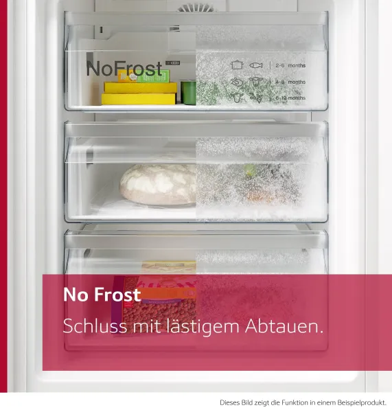 NEFF GI7813CE0 N 70 Einbau-Gefrierschrank 177.2 x 55.8 cm Flachscharnier mit Softeinzug