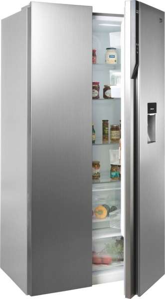 BEKO GNO5322WDXPN Gefrierkombination (Side-by-Side, 90 cm)