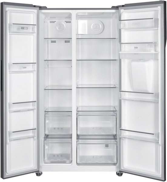 BEKO GNO5322WDXPN Gefrierkombination (Side-by-Side, 90 cm)