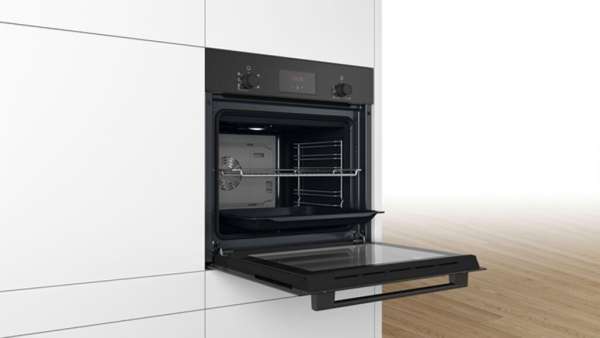 BOSCH HBD231FB66, Einbau-Backofen-Set, (HBF133BA1 + PKE61RAA2E), Einbau-Backofen, Elektro-Kochfeld