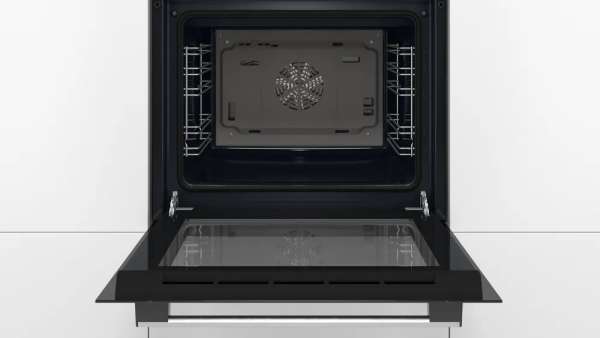 BOSCH HBD234FB65 Einbau-Backofen-Set Einbau-Backofen, Induktionskochfeld (HBF133BA0 + PUE61RBB6E)