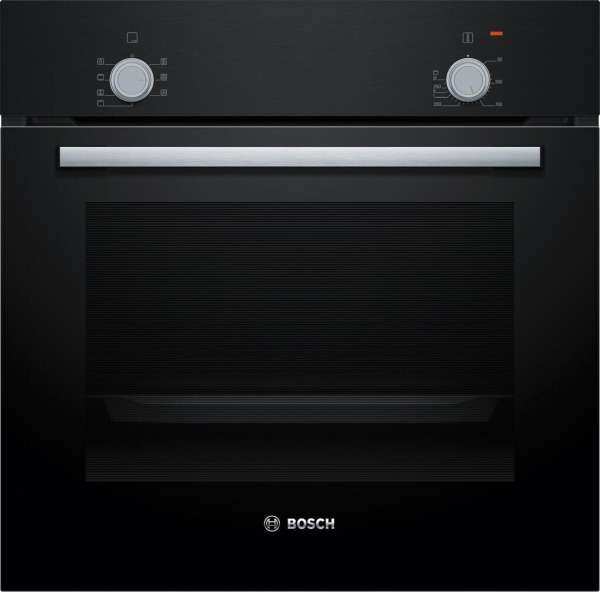 BOSCH HBF010BA0 Serie 2 Einbau-Backofen 60 x 60 cm Schwarz