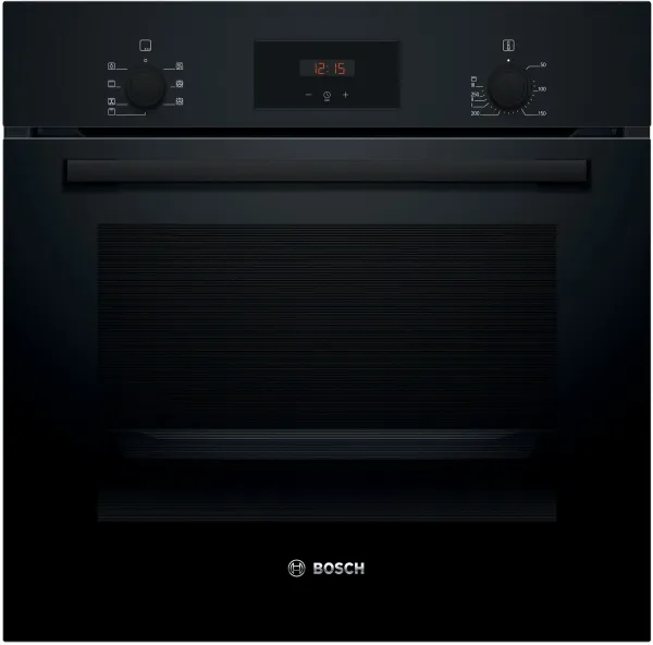 BOSCH HBF133BA1 Serie 2 Einbau-Backofen 60 x 60 cm Schwarz