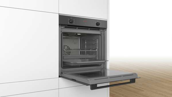 BOSCH HBS233BB0 Serie 4 Einbau-Backofen 60 x 60 cm Schwarz
